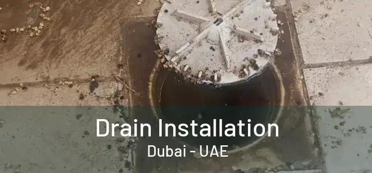 Drain Installation  Dubai - UAE